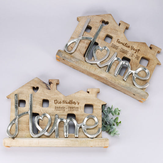 Home-Haus aus Mangoholz