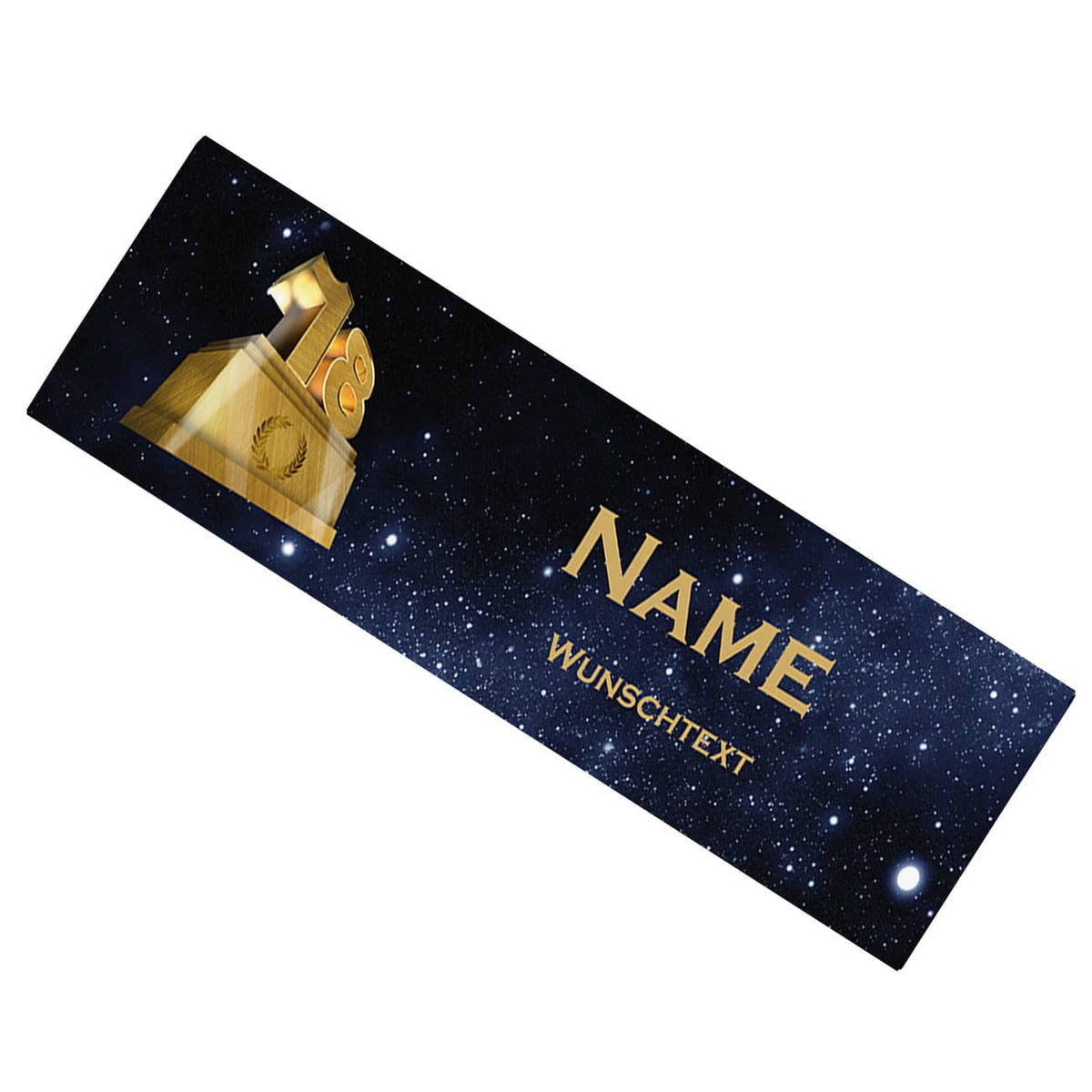 300g Schokolade zum Geburtstag mit Name und Text