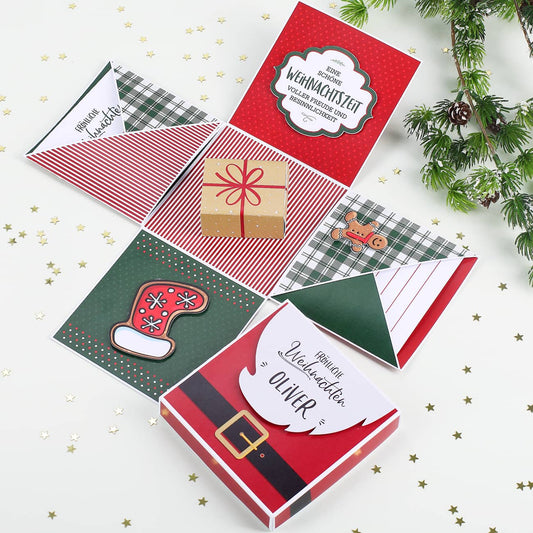 Weihnachtsmann - Geschenkbox