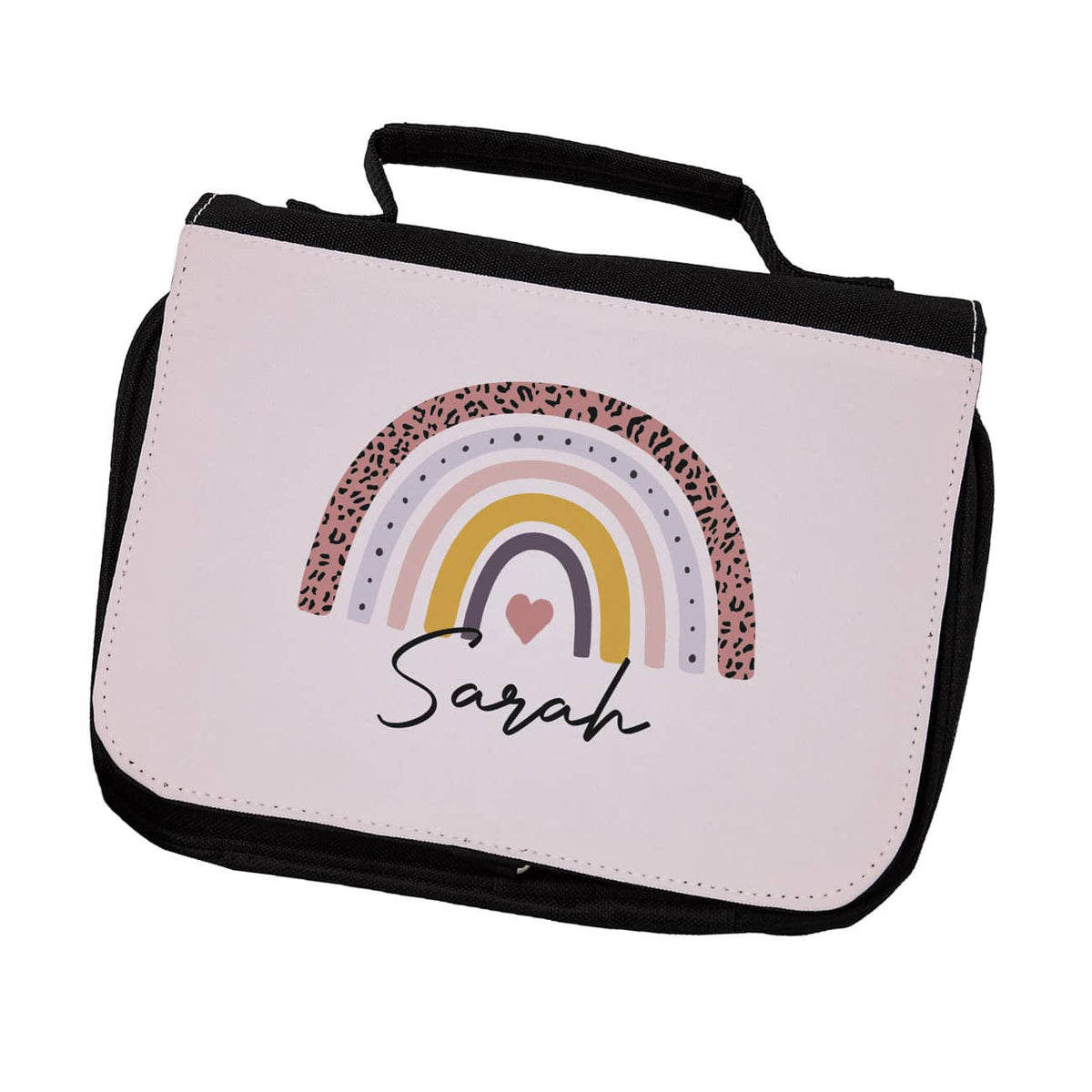 Kulturtasche mit Regenbogen-Motiv für Mädchen und Frauen