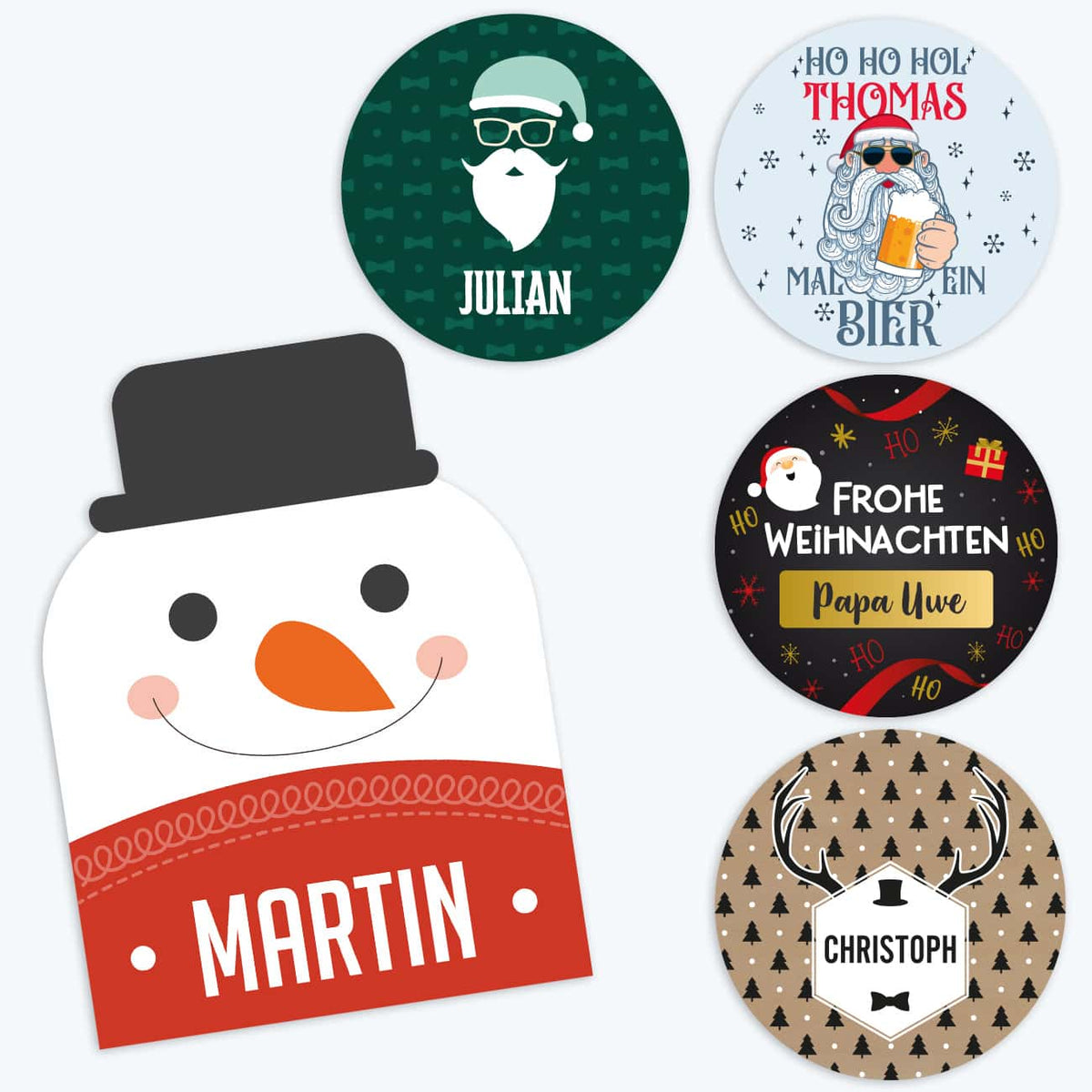 Motivauswahl Geschenkanhänger