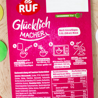 Tassenkuchen RUF Glücklichmacher | verschiedene Sorten