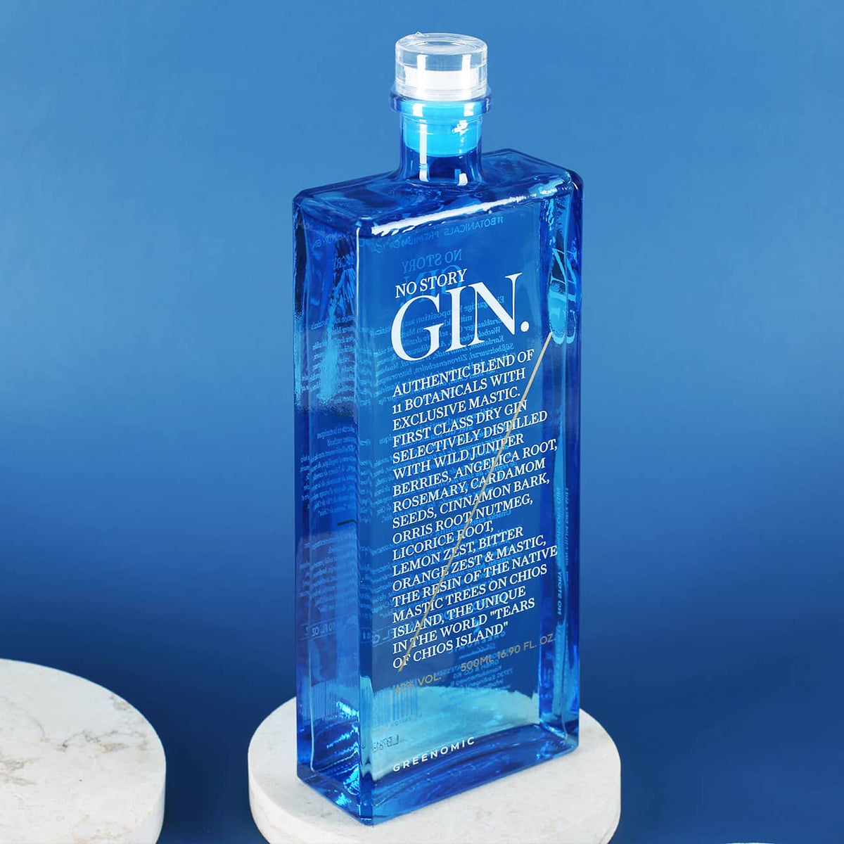 Flache Flasche im edlen Design