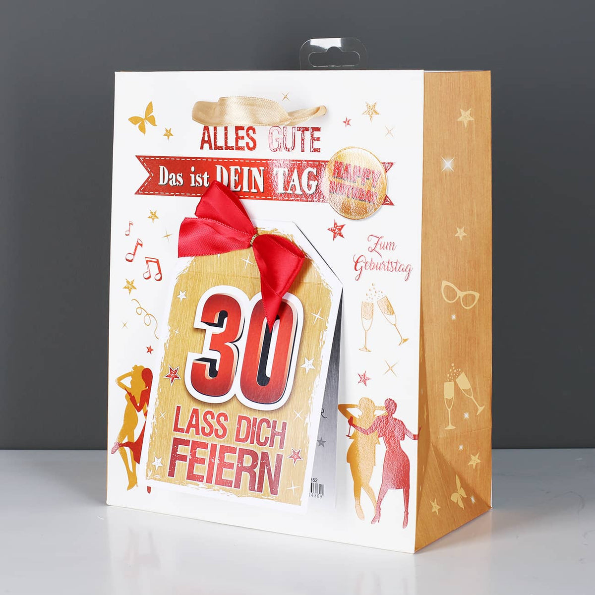 Geschenktasche inkl. Karte - 30