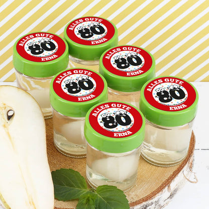 Persönlicher Schnaps zum 80. Geburtstag
