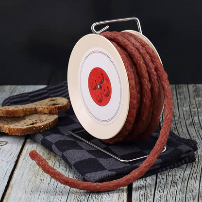 Salami Kabeltrommel mit Aufkleber