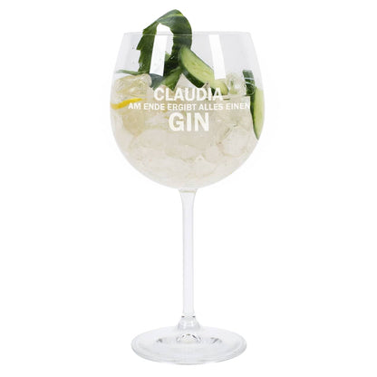 Ginglas - Am Ende ergibt alles einen Gin