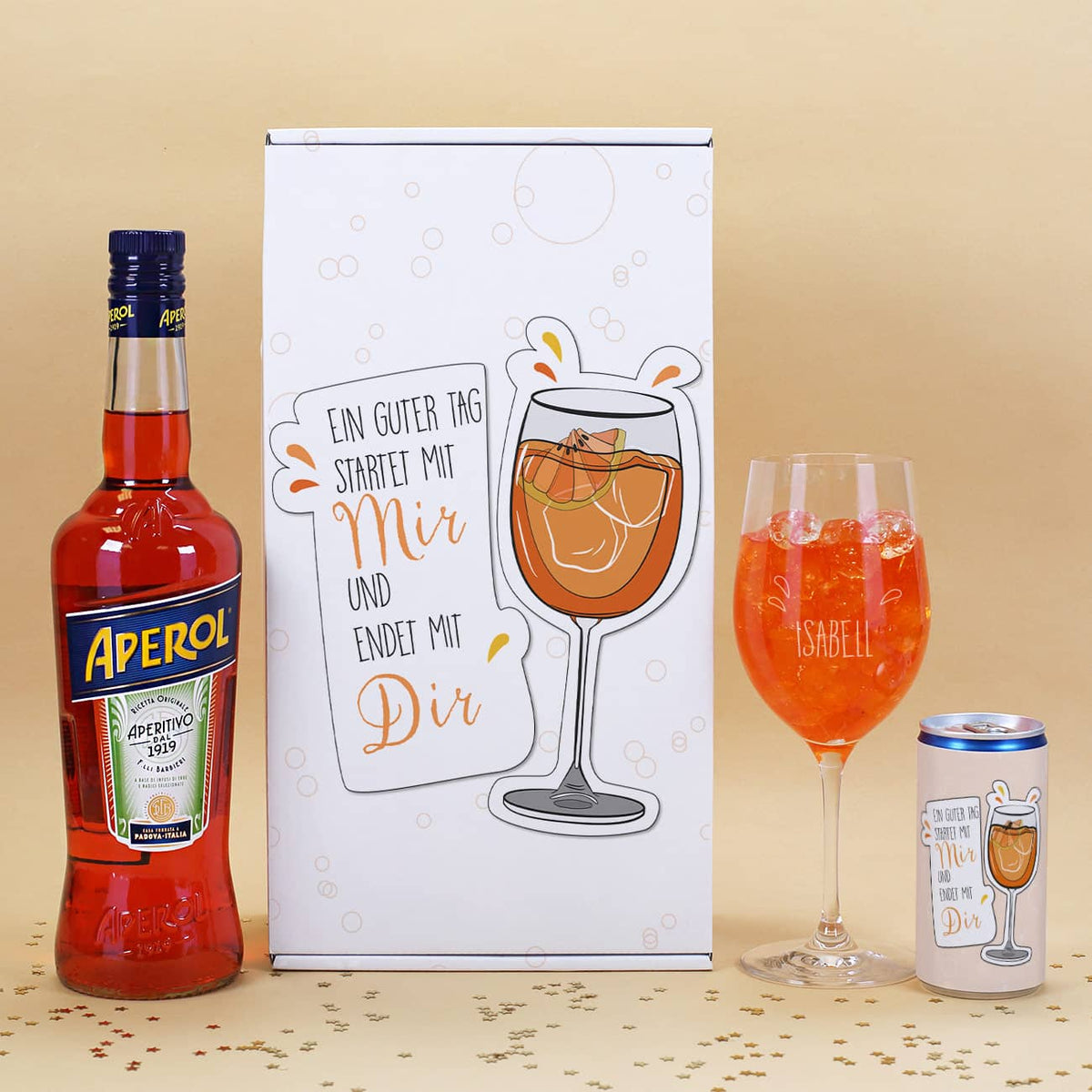 Aperol Geschenkset personalisiert