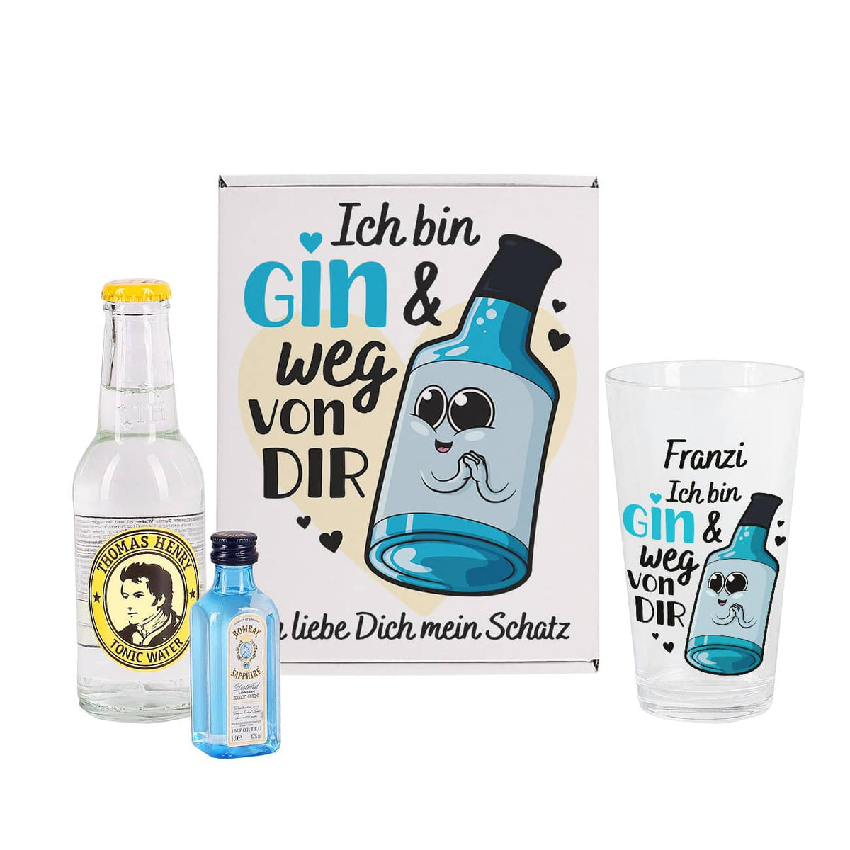 Gin Geschenkset zum Valentinstag