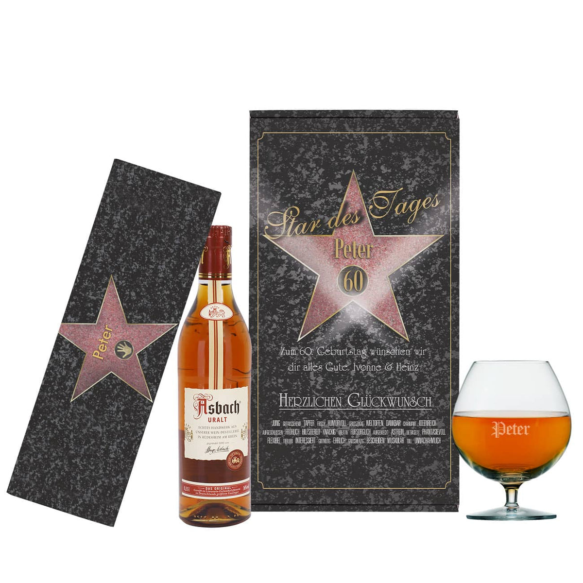 Personalisiertes Geschenkset zum Geburtstag