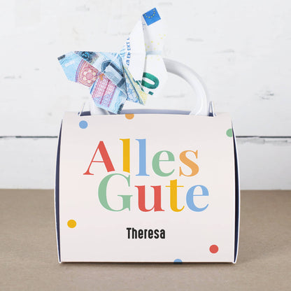 Eignet sich auch wunderbar für Geldgeschenke