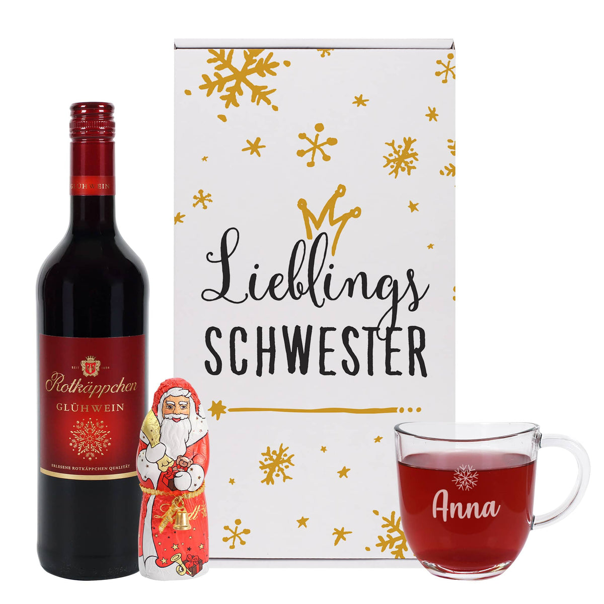 Persönliches Glühweinset zu Weihnachten