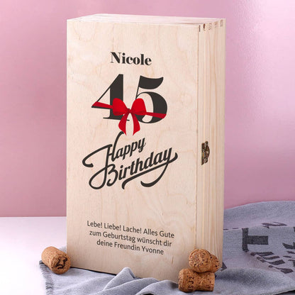 Bedruckte Geschenkbox