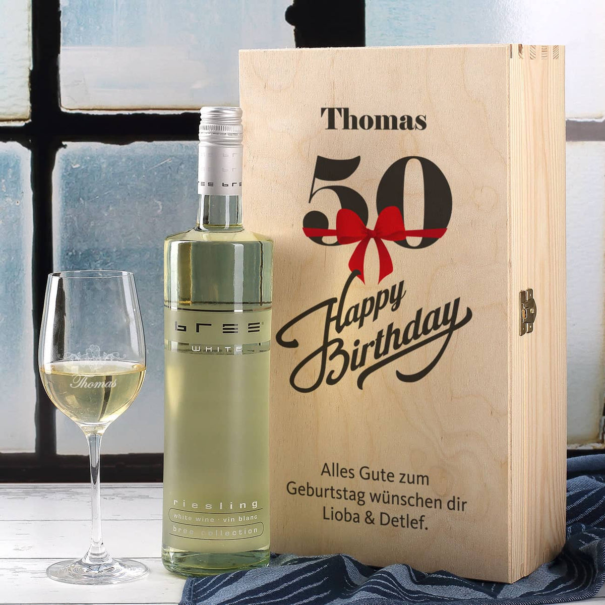 Wein Geschenkset zum Geburtstag