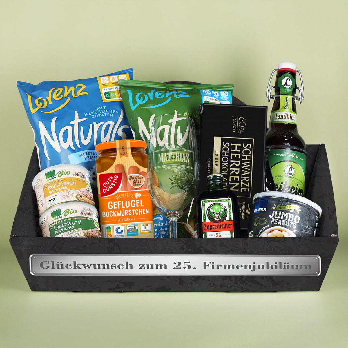 Gefüllter Geschenkkorb für Männer 