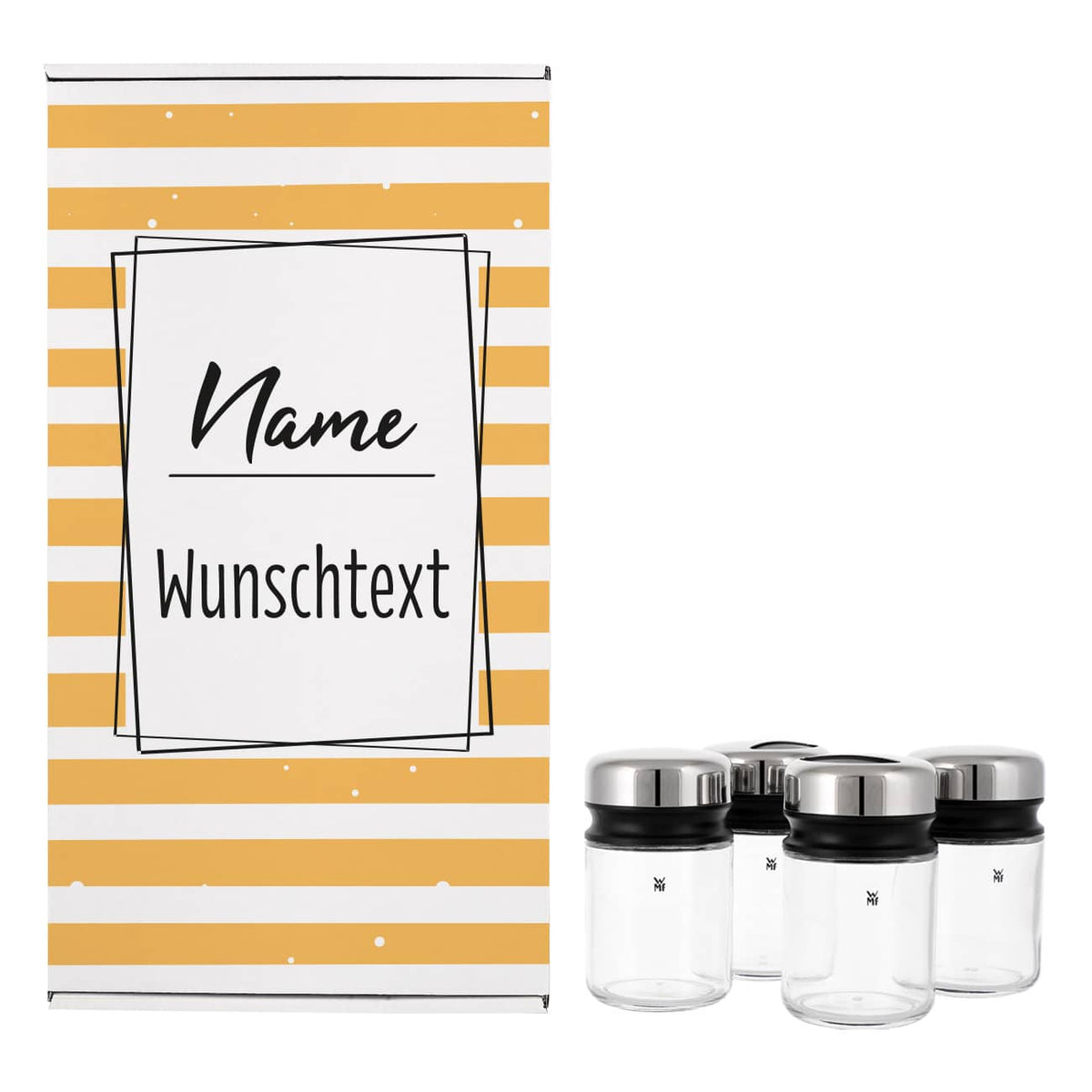 Pappbox mit Ihren Texten bedruckt