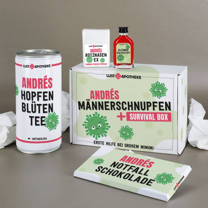 Männerschnupfen Erste Hilfe Set