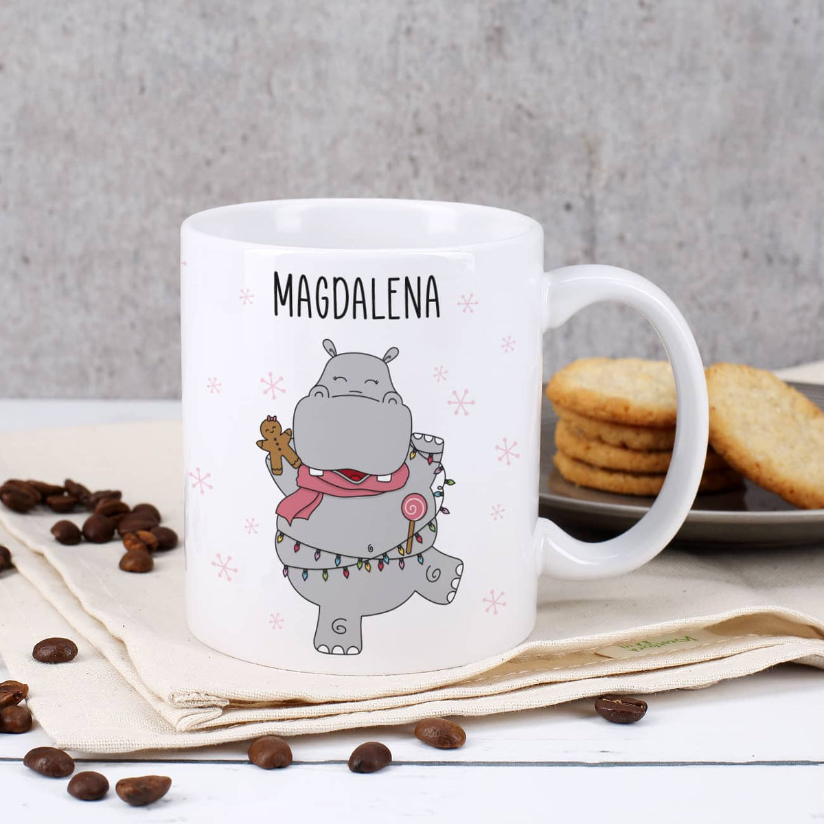 Bedruckte Tasse mit Name personalisiert