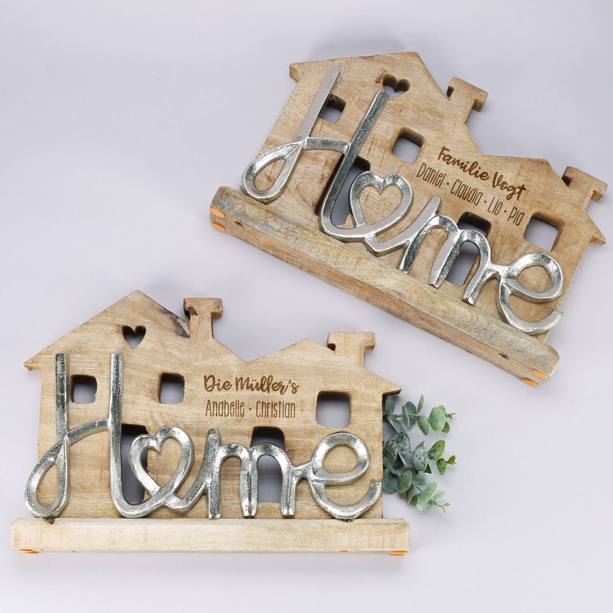 Home-Haus aus Mangoholz