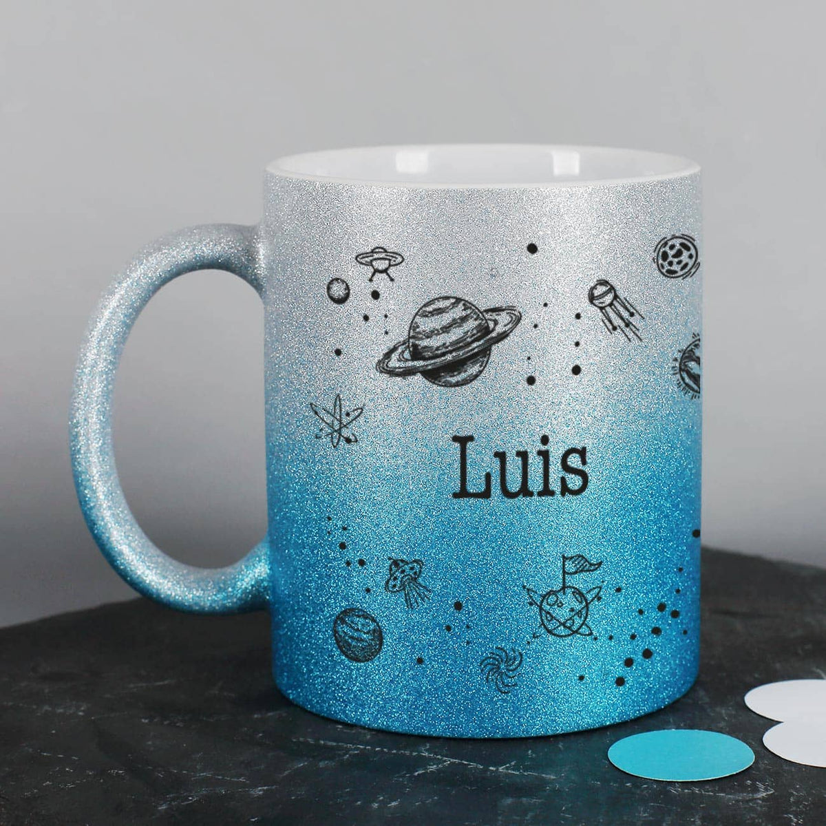 Mit Name personalisierte Tasse