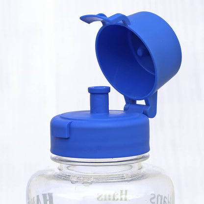 Trinkflasche mit Name und Klappverschluss