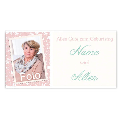 XXL Banner für Frauen - jung oder alt