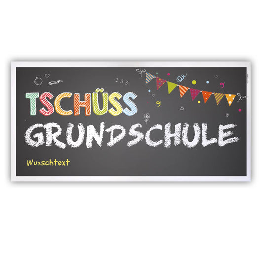 Grundschule - XXL Banner zum Abschied