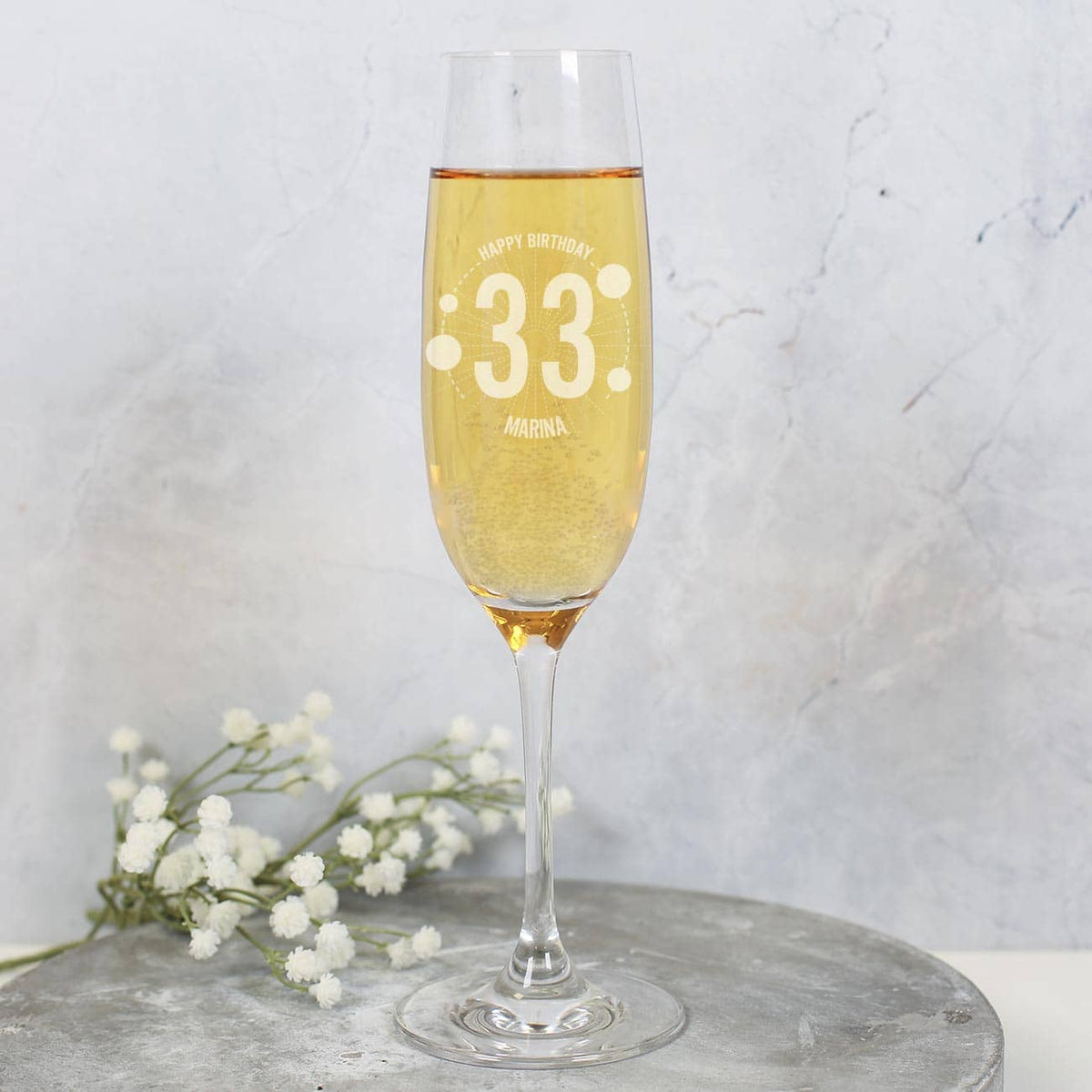 Sektglas von Leonardo zum Geburtstag mit Gravur Sektglas von Leonardo zum Geburtstag mit Gravur 