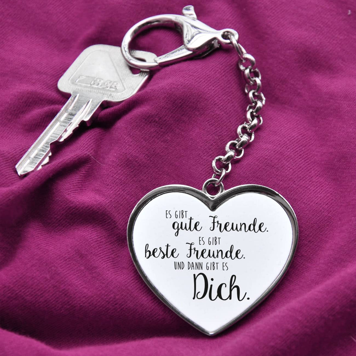 Schlüsselanhänger mit tollem Spruch