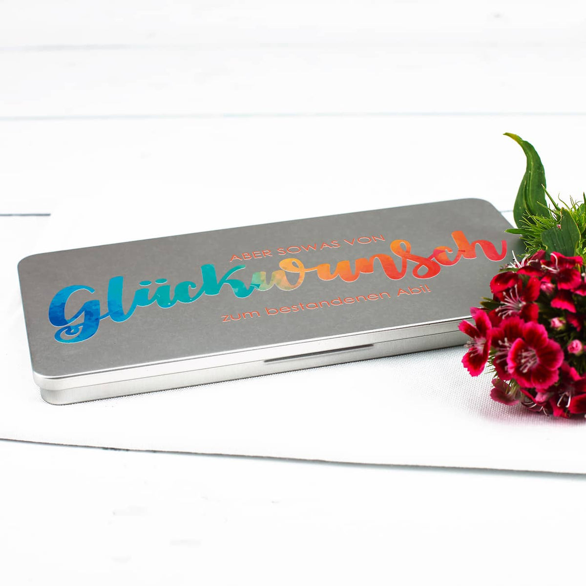 Flache Geschenkverpackung