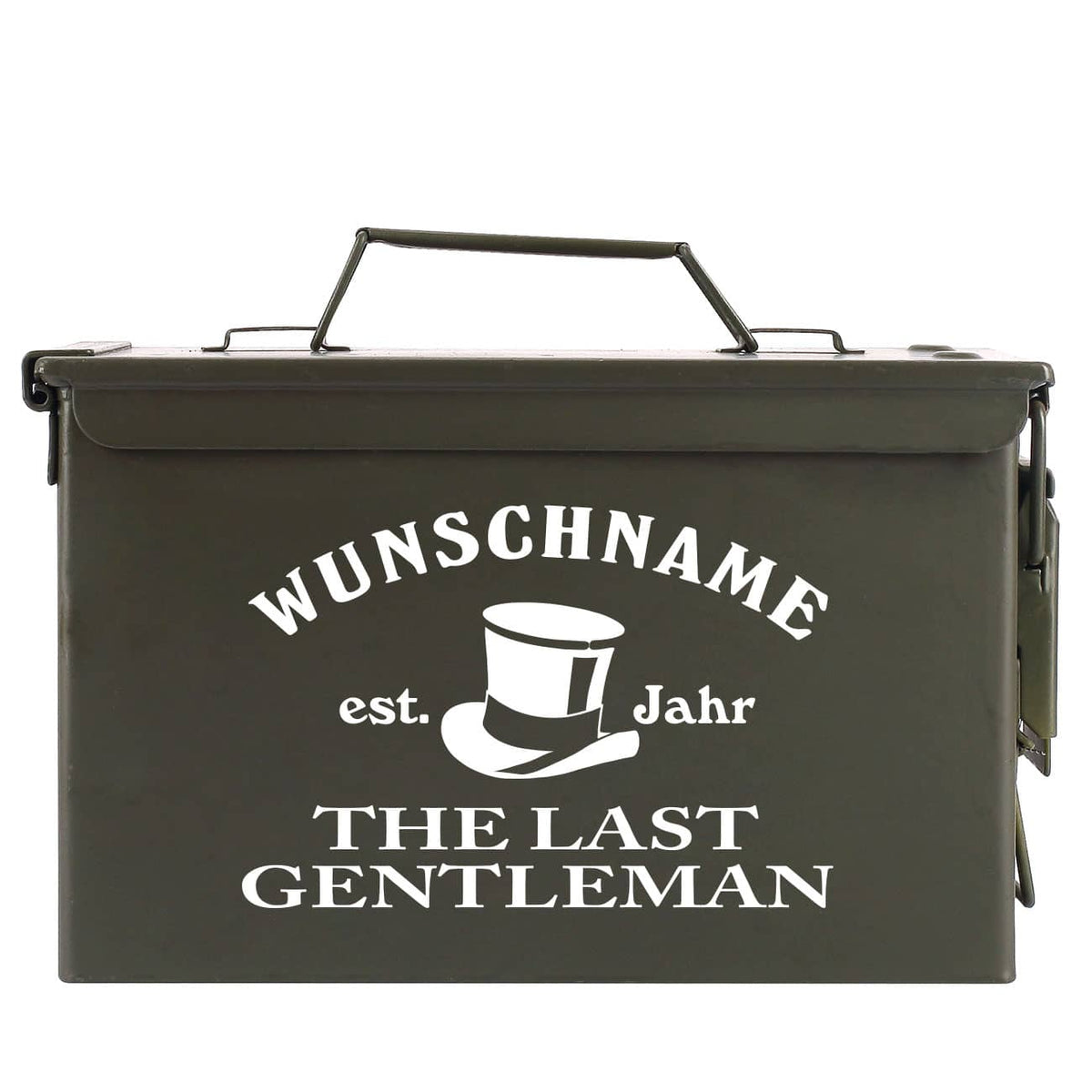 Munitionsbox mit Ihrem Wunschnamen graviert
