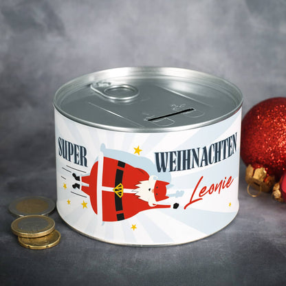 Super Weihnachten - Spardose für Geldgeschenke Weihnachten