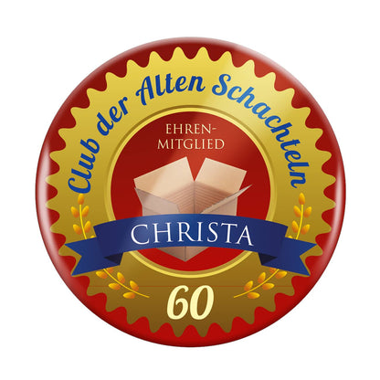 personalisiert mit Name und Alter 