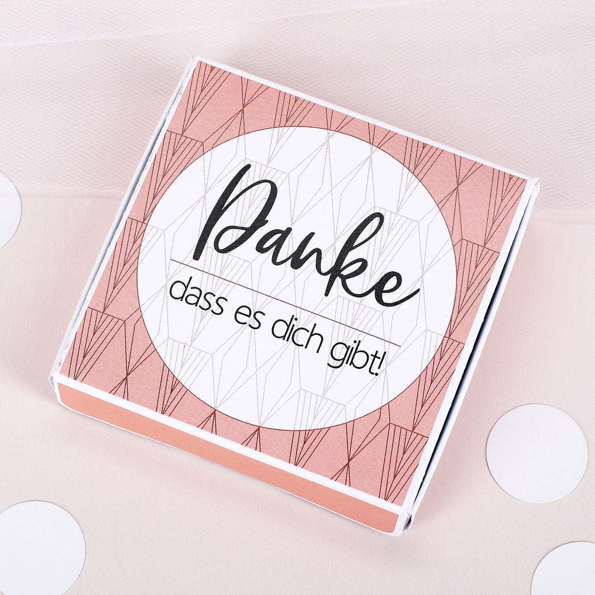 Als Verpackung für Dankeschön Geschenke