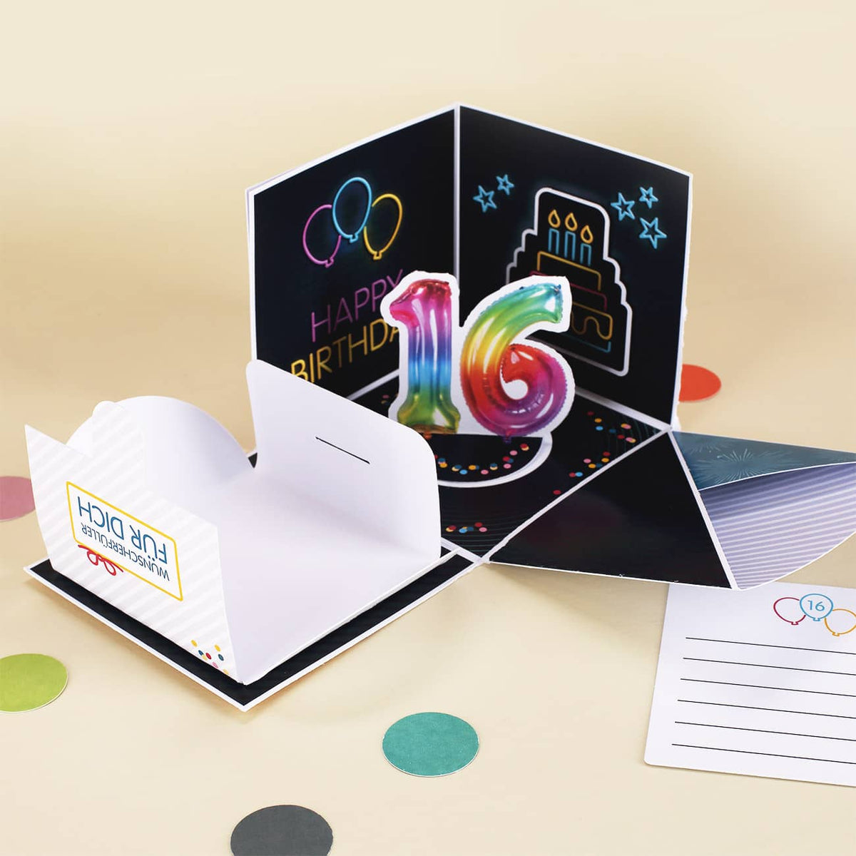 Überraschungsbox zum 16. Geburtstag für Geldgeschenk