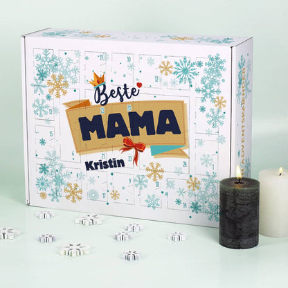 Beste Mama - Adventskalender mit Name DIY