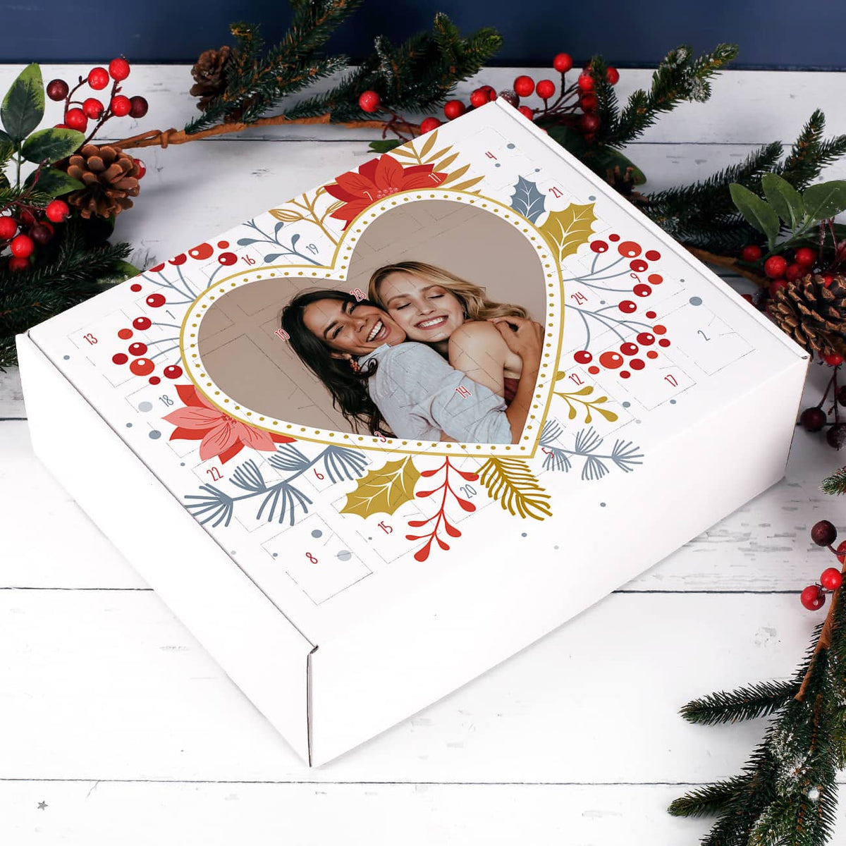 Weihnachtliches Design mit Foto nach Wunsch