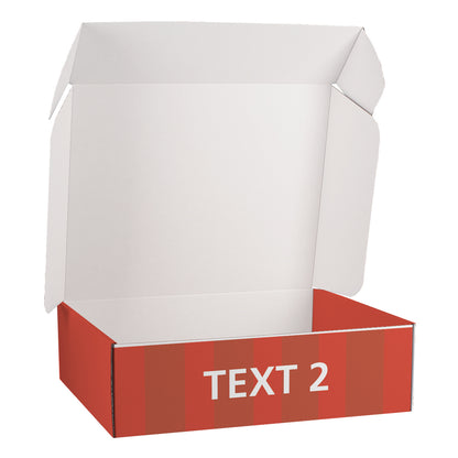 XL-Box offen und mit verstecktem Text