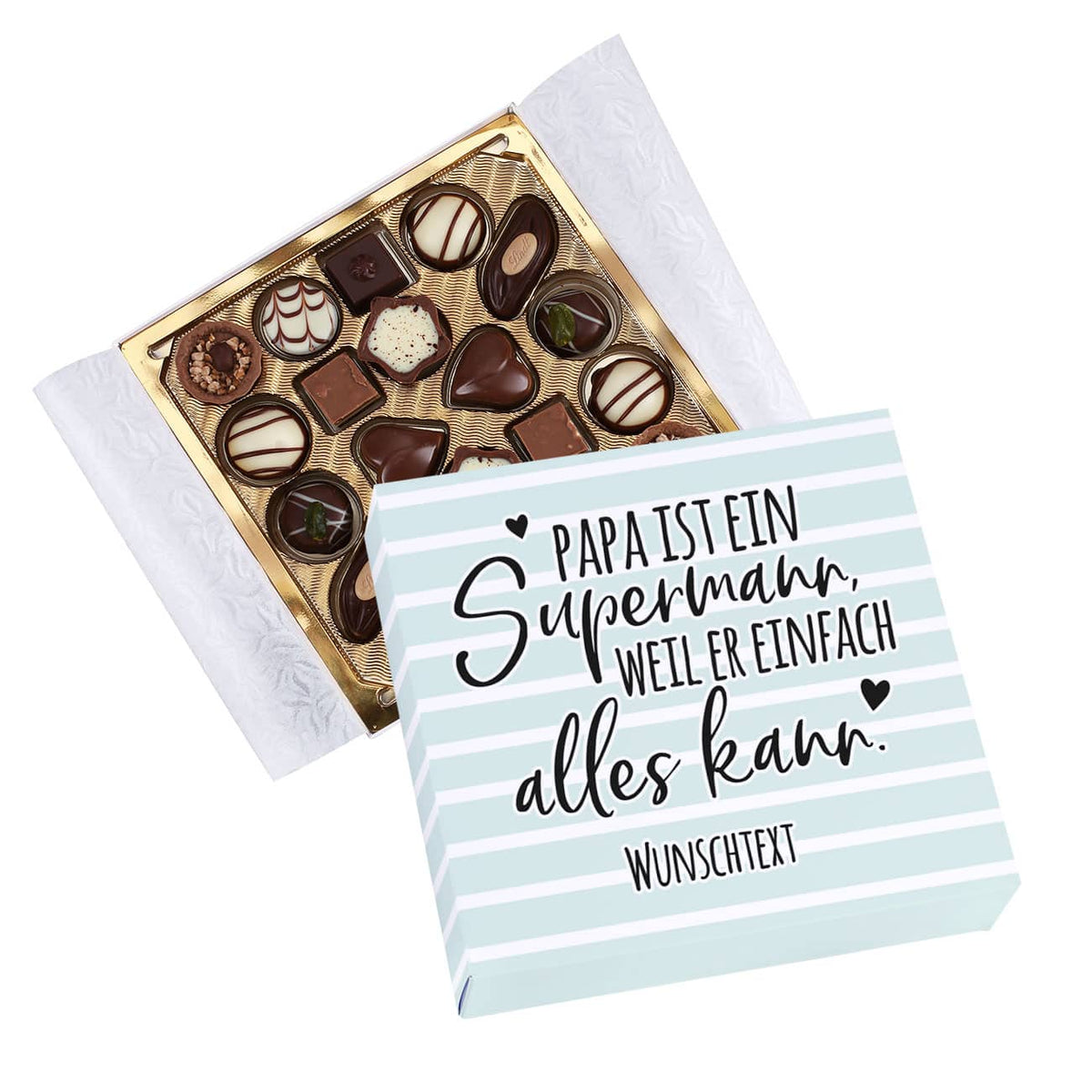 Pralinen von Lindt mit persönlichem Text oder Widmung