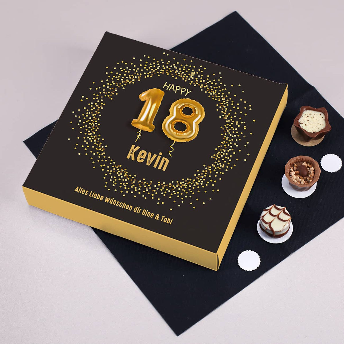 Pralinen von Lindt zum 18. Geburtstag