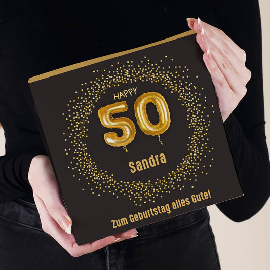 Alkoholfreie Lindt Pralinen zum 50. Geburtstag