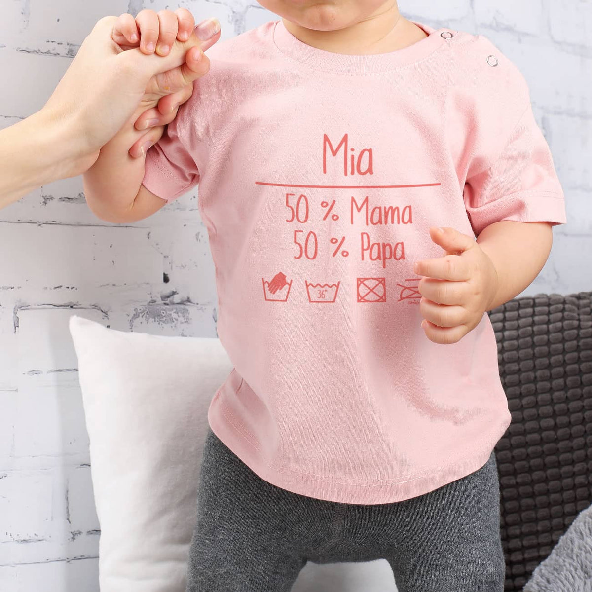 Lustiges Shirt mit Waschhinweisen