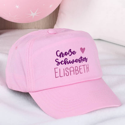 Basecap Große Schwester mit Name