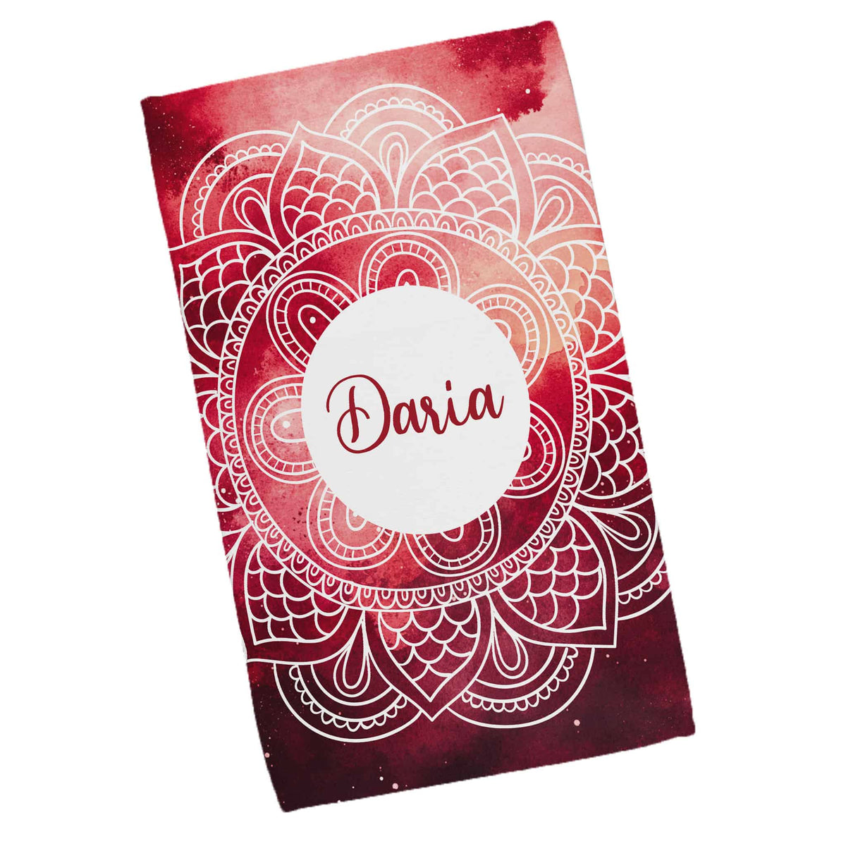Handtuch mit Mandala-Motiv in verschiedenen Farben und Mustern -  perfekt für Ramadan