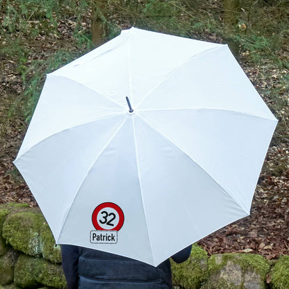 Regenschirm zum Geburtstag