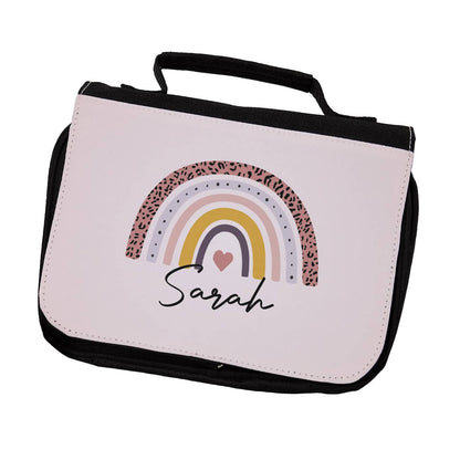 Kulturtasche mit Regenbogen-Motiv für Mädchen und Frauen