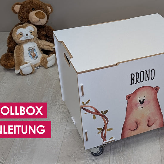 Aufbauanleitung personalisierte Rollbox Onno