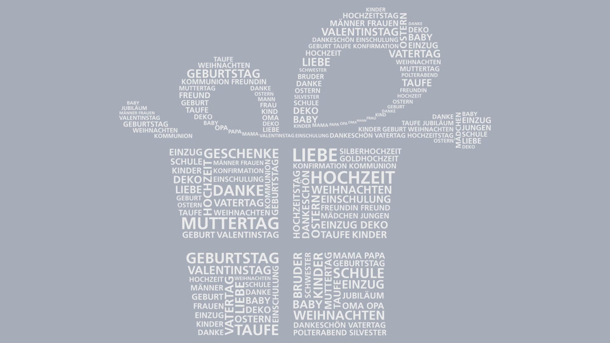 Personalisierte Fototasse mit drei Fotos und Wunschtext