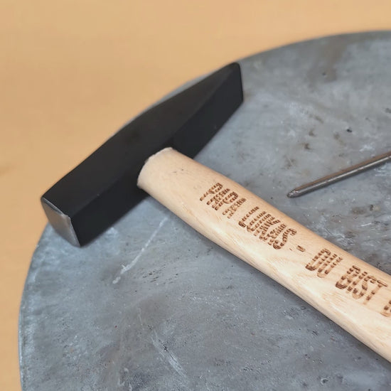 Gravierter Hammer "Du bist der Hammer" für Handwerker zum Geburtstag oder Vatertag