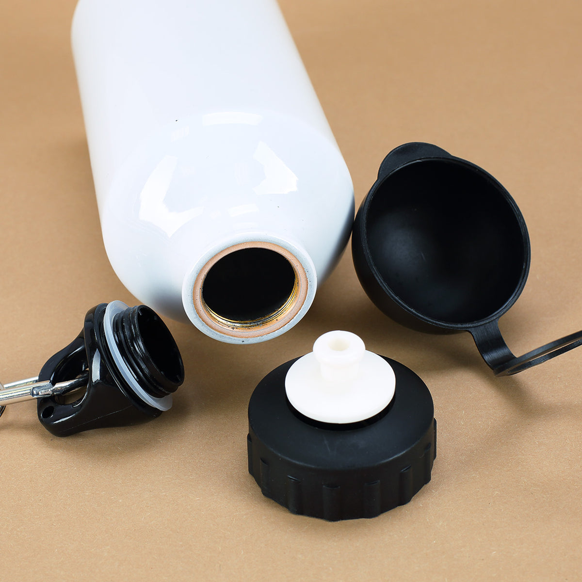 Trinkflasche mit SC Leinefelde Logo und Wunschzeile